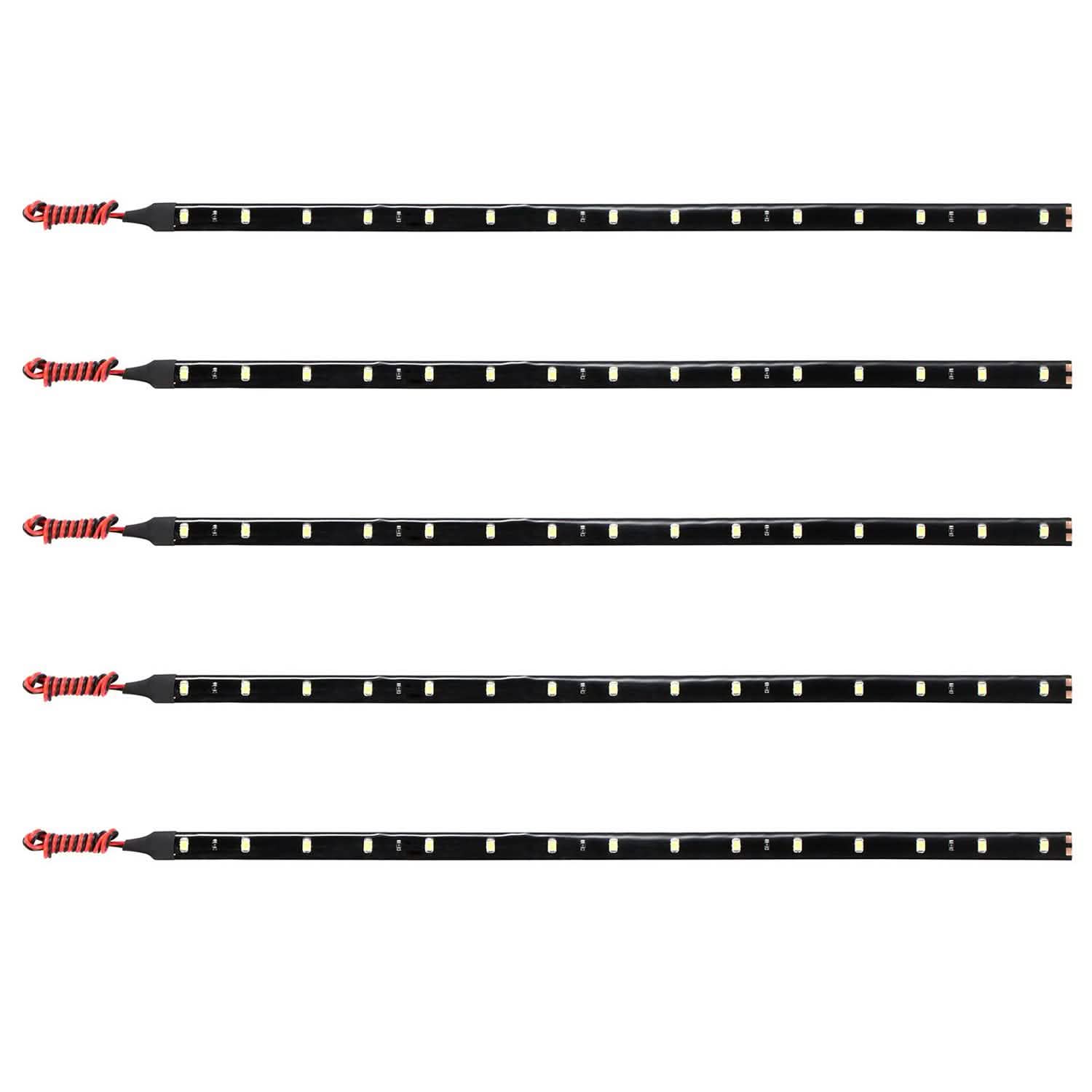 20-Pieces: 12V Auto-LED Light Strip Automotive - Tophatter Daily Deals