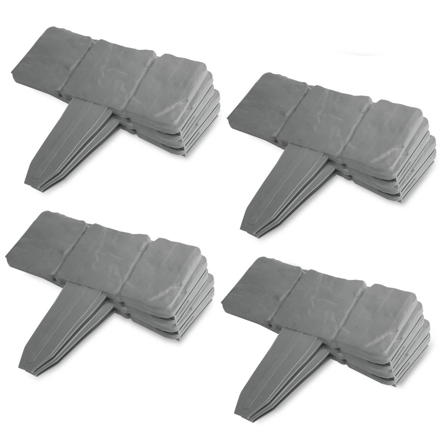 20-Pieces: Plastic Cobbled Stone Effect Garden & Patio - Tophatter Daily Deals