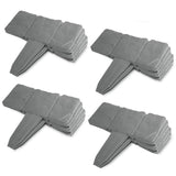 20-Pieces: Plastic Cobbled Stone Effect Garden & Patio - Tophatter Daily Deals