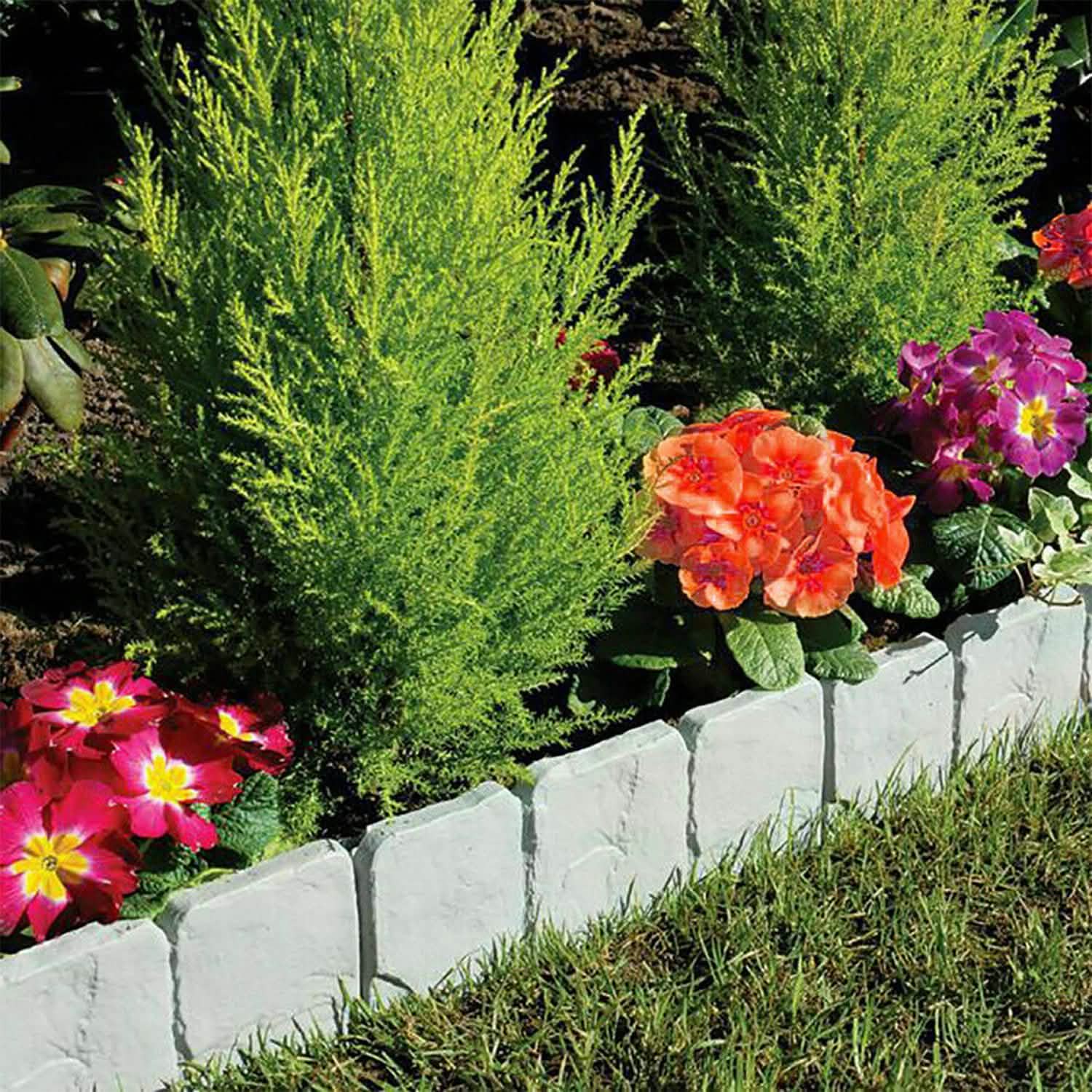 20-Pieces: Plastic Cobbled Stone Effect Garden & Patio - Tophatter Daily Deals