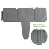 20-Pieces: Plastic Cobbled Stone Effect Garden & Patio - Tophatter Daily Deals