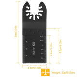 20-Pieces Set: Saw Blade Metal Oscillating Multitool Cutter Fit Home Improvement - Tophatter Daily Deals