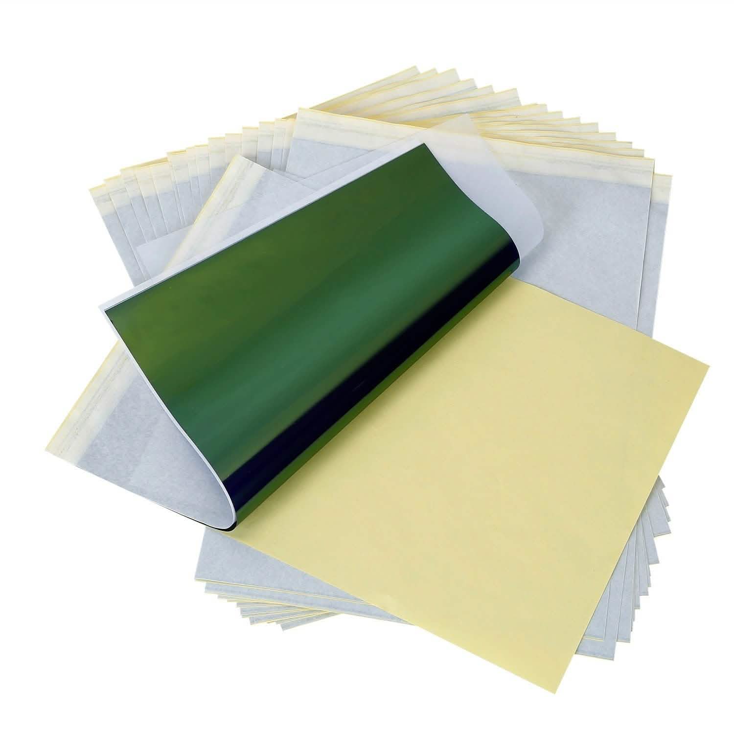 20-Pieces: Tattoo Transfer Paper 4 Layers Tattooing Skin Tattoo Kit A4 School, Office & Art Supplies - Tophatter Daily Deals