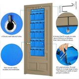 20 Pocket: Over the Door Shoe Rack Organizer Storage & Organization - Tophatter Daily Deals