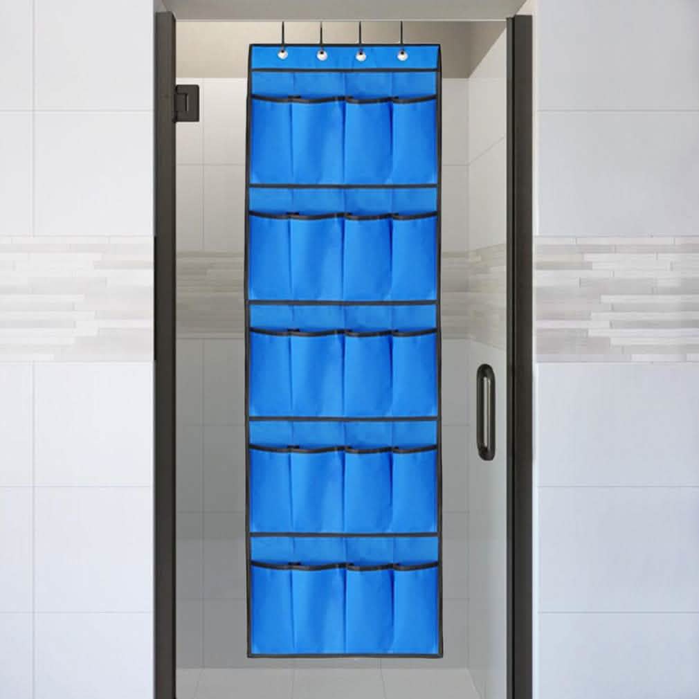 20 Pocket: Over the Door Shoe Rack Organizer Storage & Organization - Tophatter Daily Deals