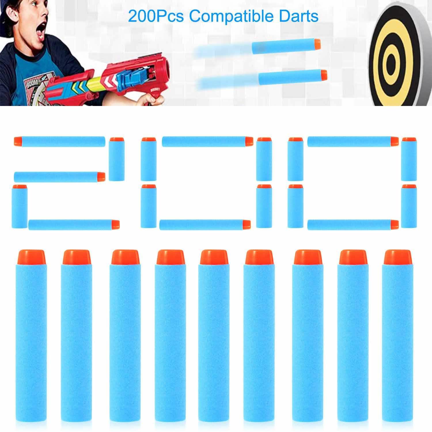 200-Pieces: Compatible Darts Refill for Nerf N-Strike Elite Series Toys & Games - Tophatter Daily Deals