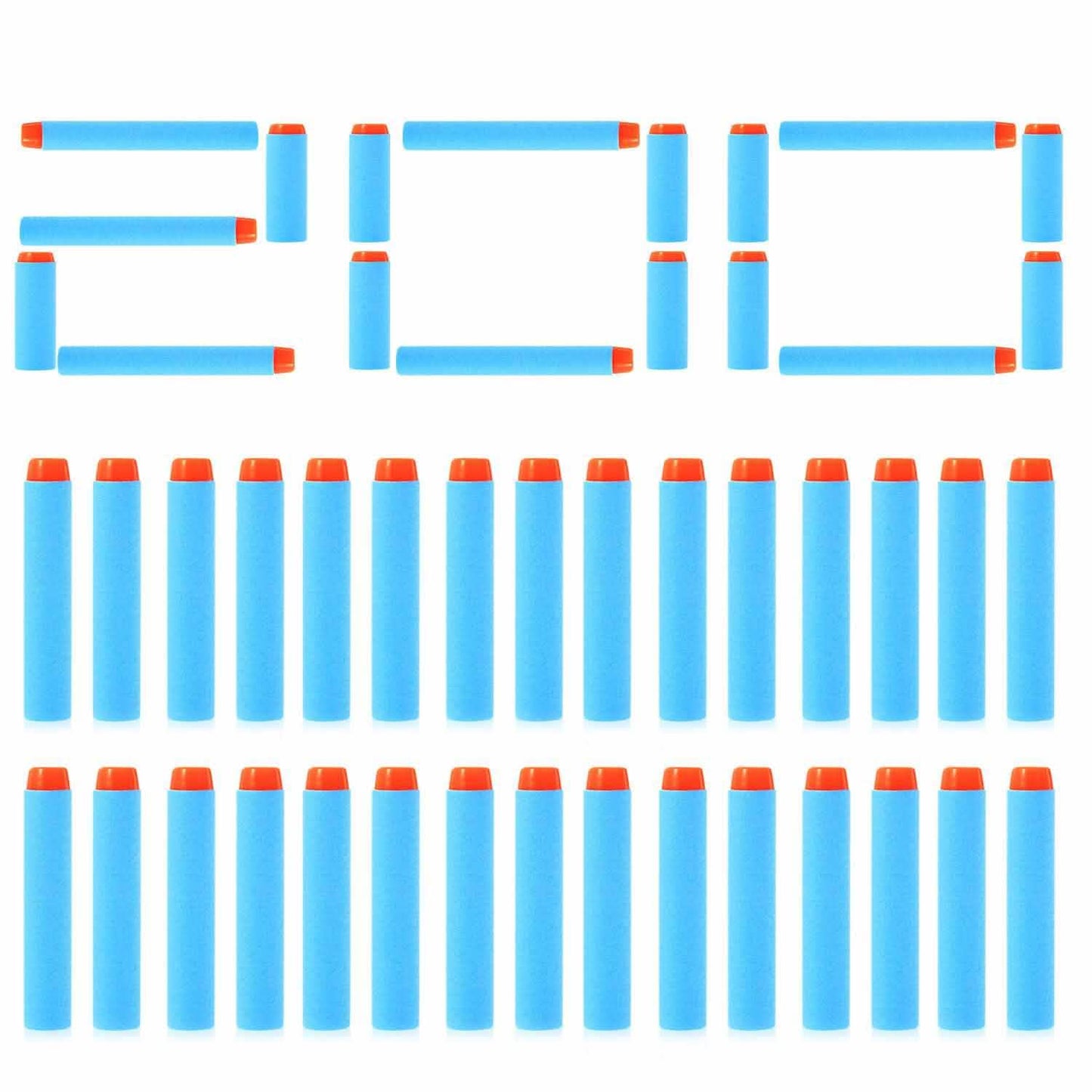 200-Pieces: Compatible Darts Refill for Nerf N-Strike Elite Series Toys & Games - Tophatter Daily Deals