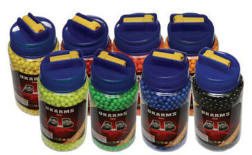2000 BBs .12g 6mm Quickload Container Airsoft Gun | Color| Blood Red - Tophatter's Inc. Weapons Store Online Collectible Weapons - Tophatter Daily Deals
