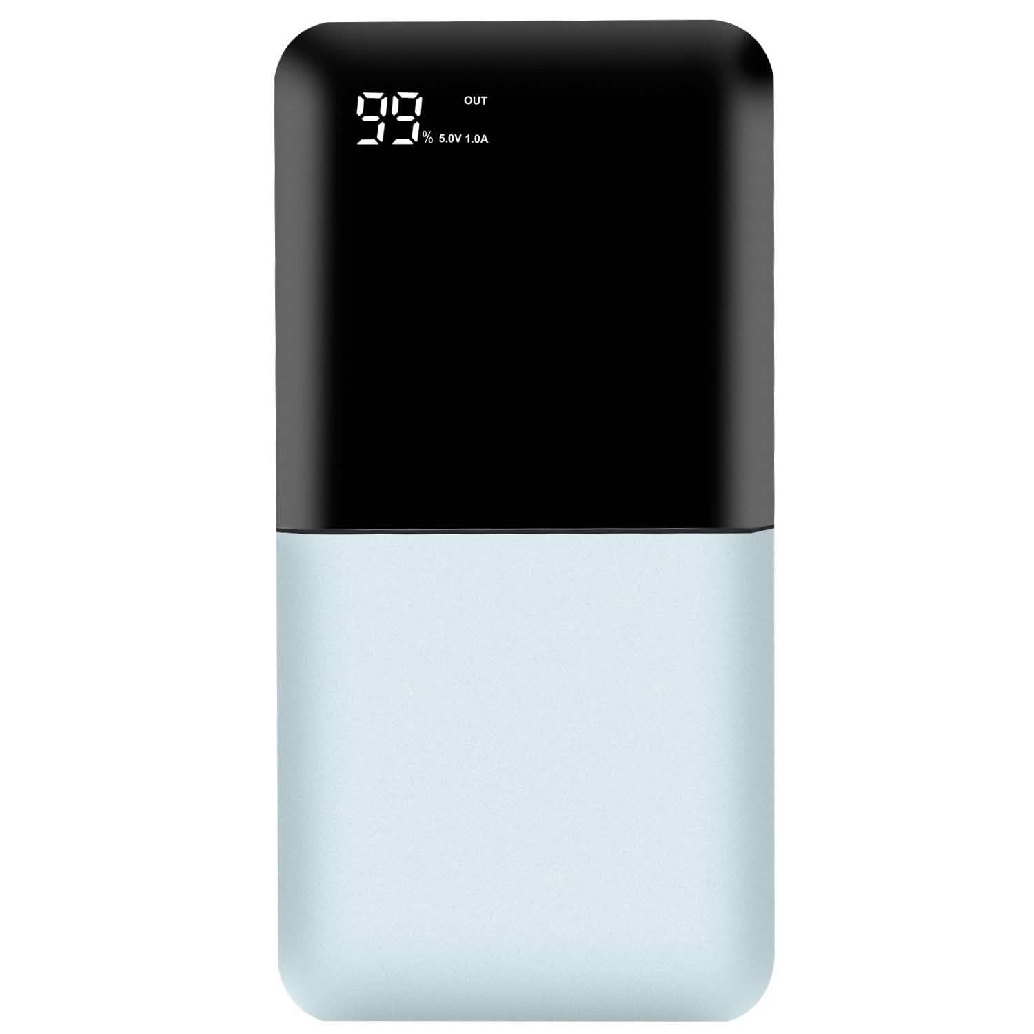 20000mAh Portable Charger Power Bank Blue Mobile Accessories - Tophatter Daily Deals
