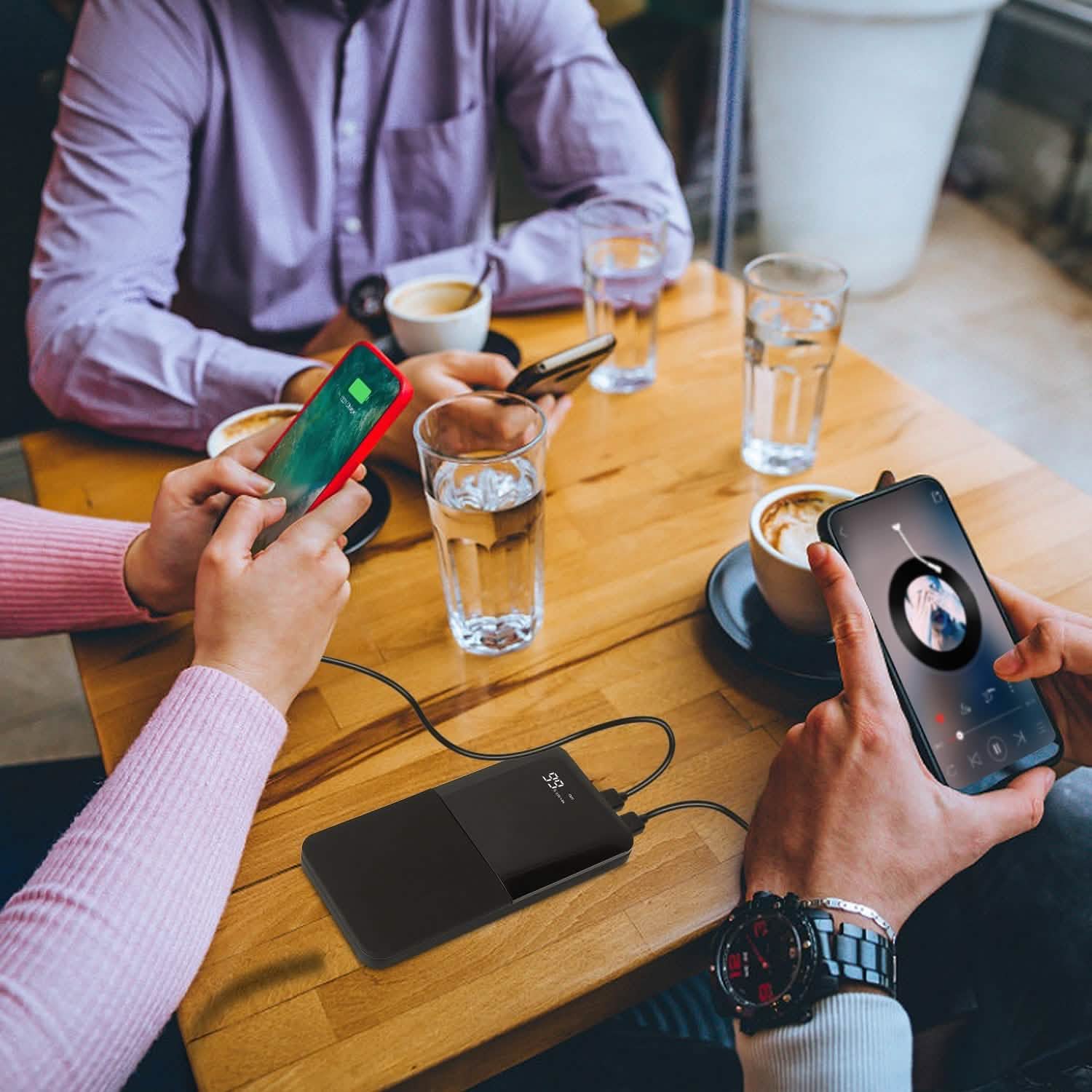 20000mAh Portable Charger Power Bank Mobile Accessories - Tophatter Daily Deals