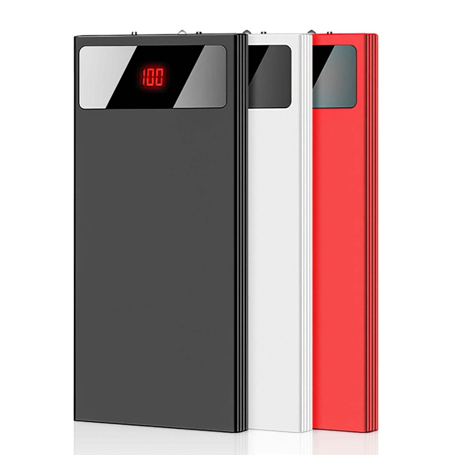 20,000mAh Power Bank Ultra-thin External Battery Pack Mobile Accessories - Tophatter Daily Deals