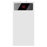 20,000mAh Power Bank Ultra-thin External Battery Pack Silver Mobile Accessories - Tophatter Daily Deals