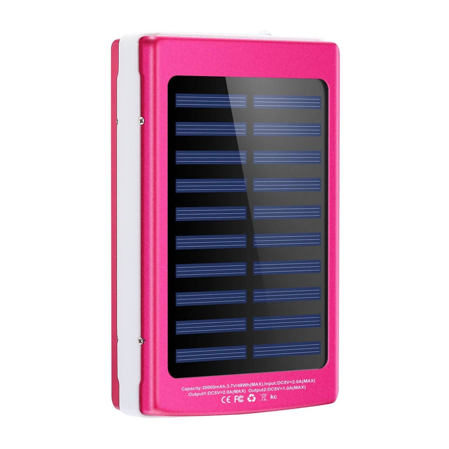20,000mAh Solar Power Bank Mobile Accessories - Tophatter Daily Deals