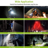 2000LM LED Work Headlamp with 3 Lighting Modes Outdoor Recreation - Tophatter Daily Deals