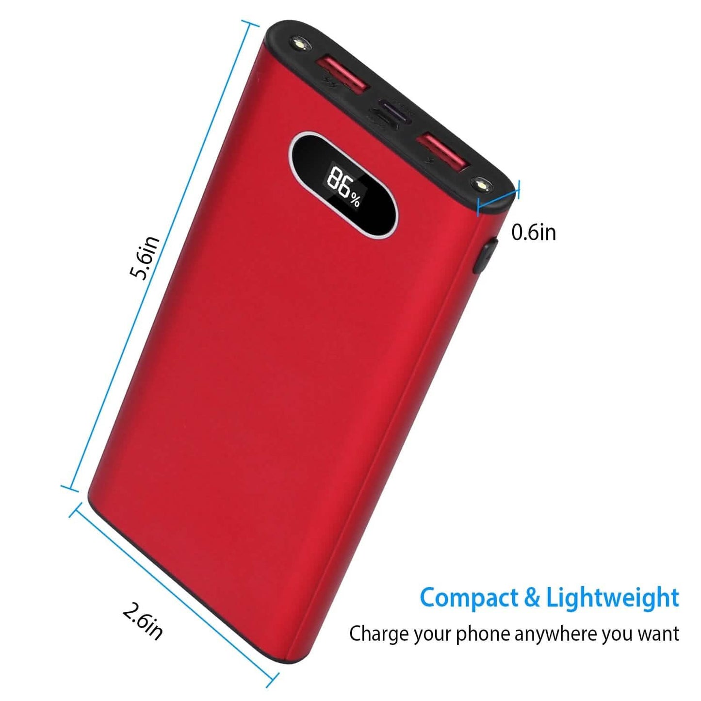 2000mAh Powerbank Portable Charger Mobile Accessories - Tophatter Daily Deals
