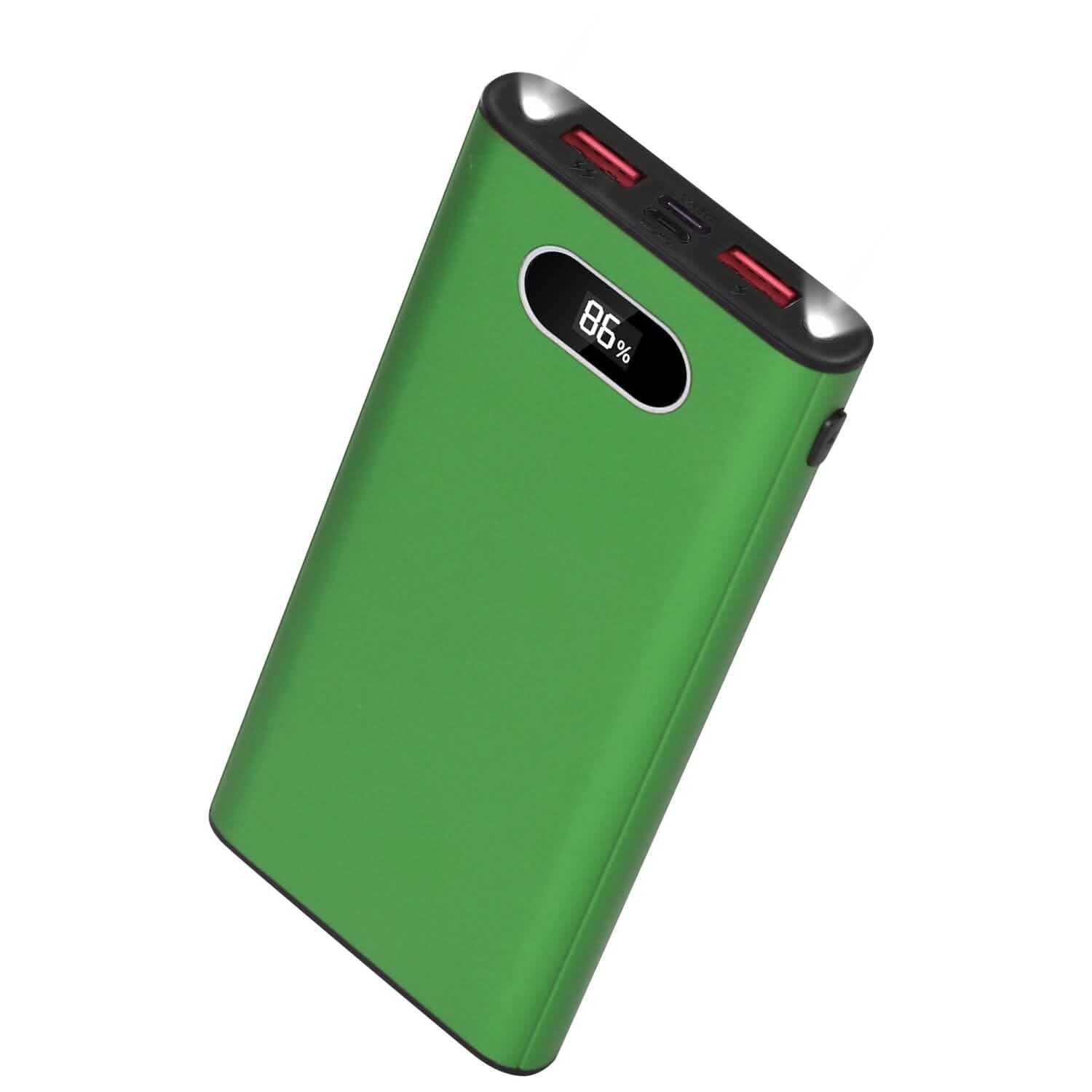 2000mAh Powerbank Portable Charger Green Mobile Accessories - Tophatter Daily Deals
