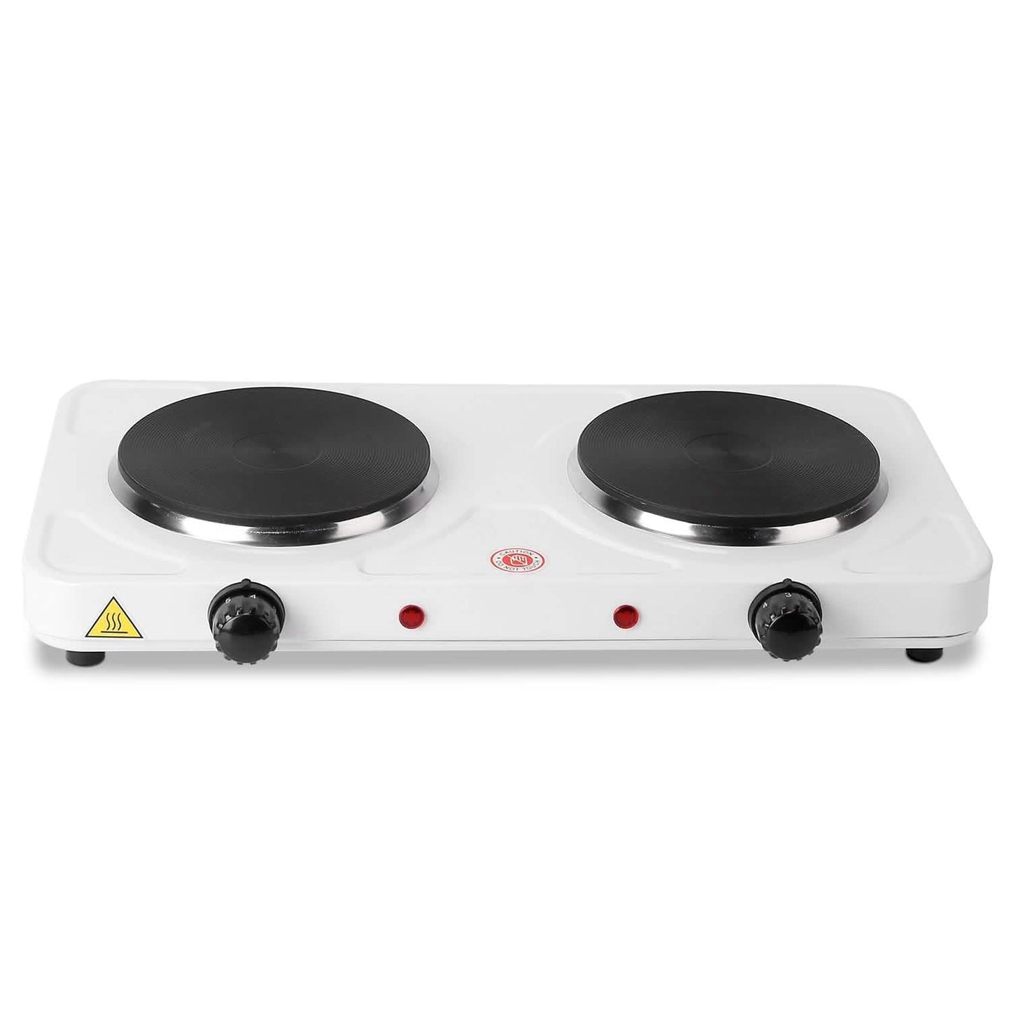 2000W Portable Double Electric Burner Kitchen Appliances - Tophatter Daily Deals