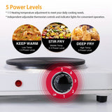 2000W Portable Double Electric Burner Kitchen Appliances - Tophatter Daily Deals