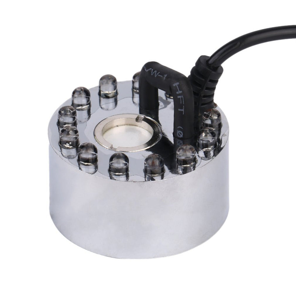 12 LED colorful lights ultrasonic fog 0 - Tophatter Daily Deals