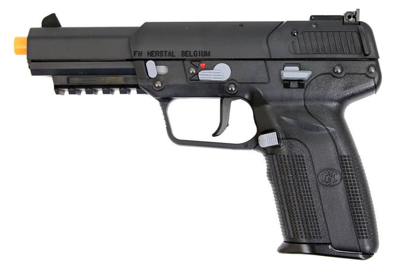FN Herstal Five-seveN CO2 Blowback Airsoft Pistol Marushin 328 FPS - Tophatter's Guns'N'Weapons Store - FREE SHIPPING Collectible Weapons - Tophatter Daily Deals