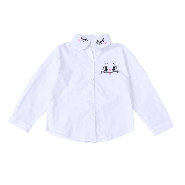 Big child girl hipster shirt Cat 0 - Tophatter Daily Deals