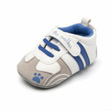Baby toddler shoes baby shoes treasure shoes White blue 0 - Tophatter Daily Deals