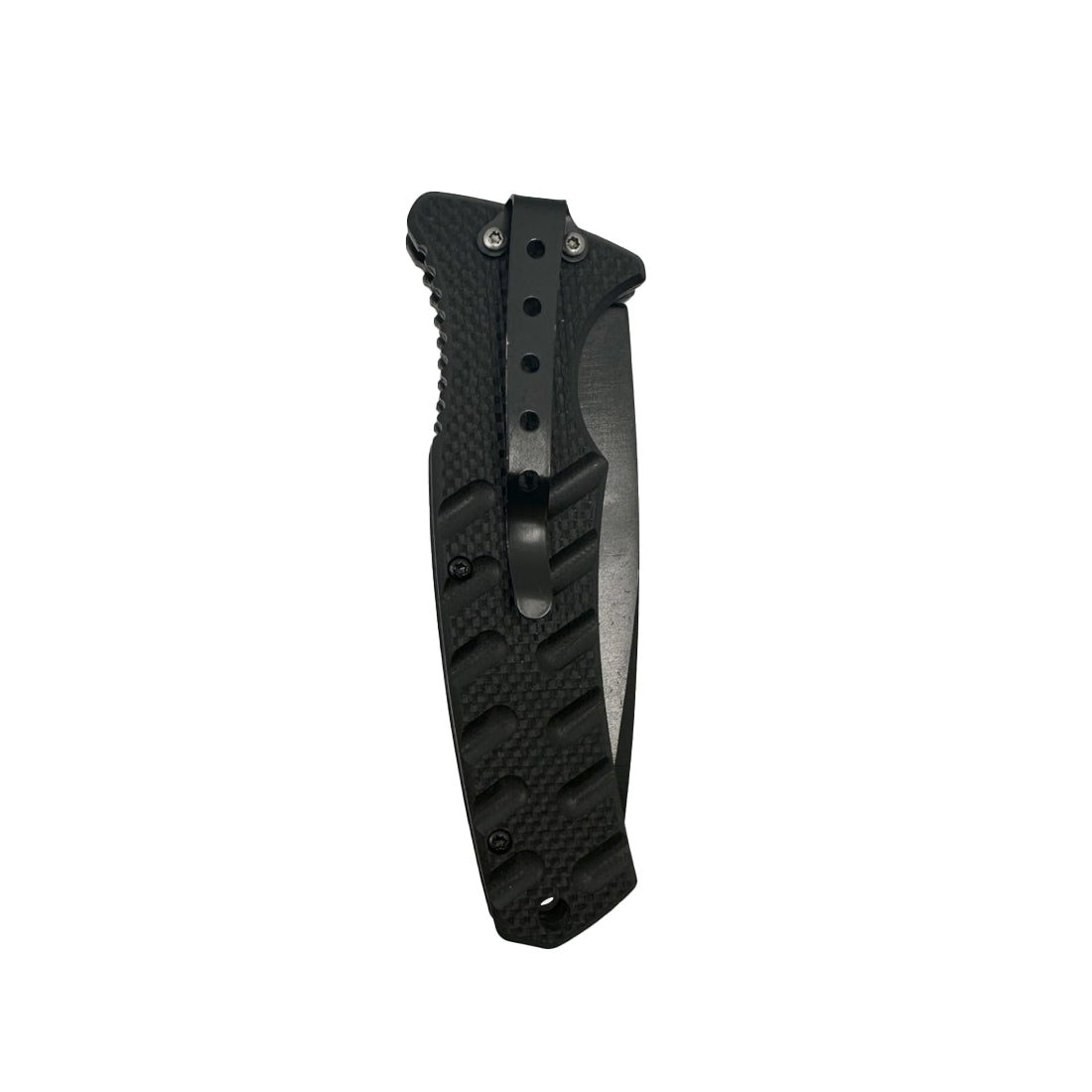 4.75" Spring Assisted Automatic Knife W/ Drop Point Blade - Tophatter Daily Deals