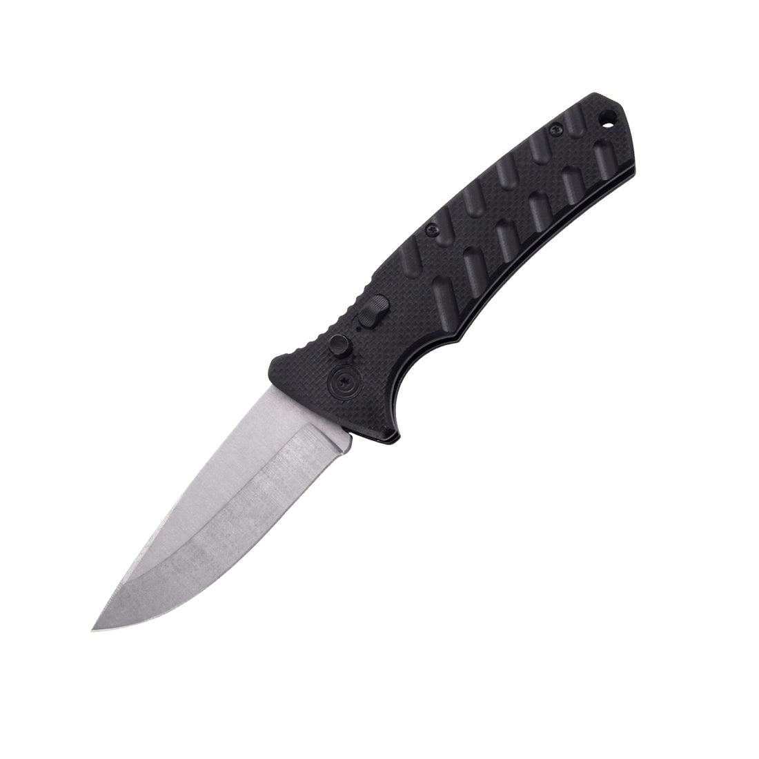 4.75" Spring Assisted Automatic Knife W/ Drop Point Blade - Tophatter Daily Deals