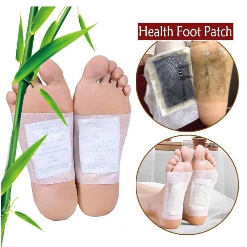 Toxin Pads for Feet - 200PCS Detox Patches Ginger Detox Foot Pads Toxin Removal Anti-Swelling Clean bea - Tophatter Daily Deals