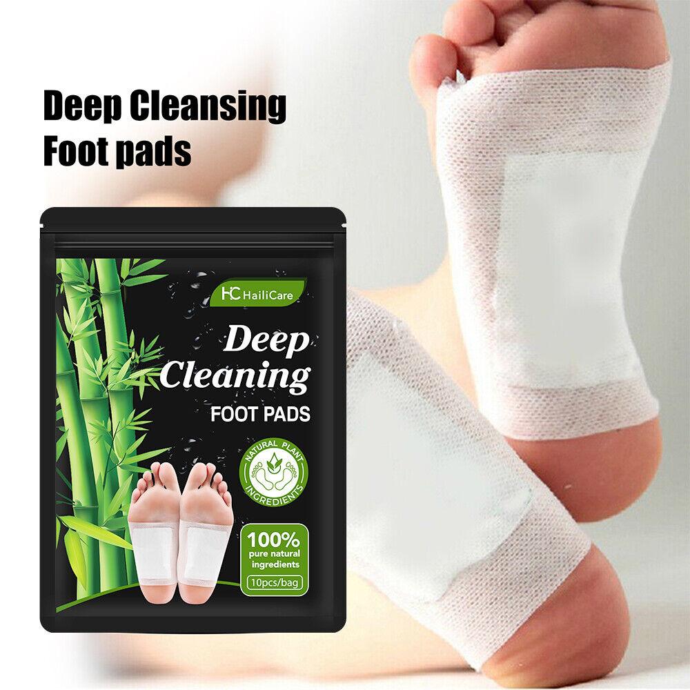 Toxin Pads for Feet - 200PCS Detox Patches Ginger Detox Foot Pads Toxin Removal Anti-Swelling Clean 100pcs bea - Tophatter Daily Deals