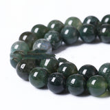 5A Water Plants Agate Bracelet Semi-finished Products Wholesale Aquatic Plants Marine Agate Loose Beads 0 - Tophatter Daily Deals
