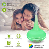 200ml Cool Mist Humidifier Ultrasonic Aroma Essential Health & Wellness - Tophatter Daily Deals