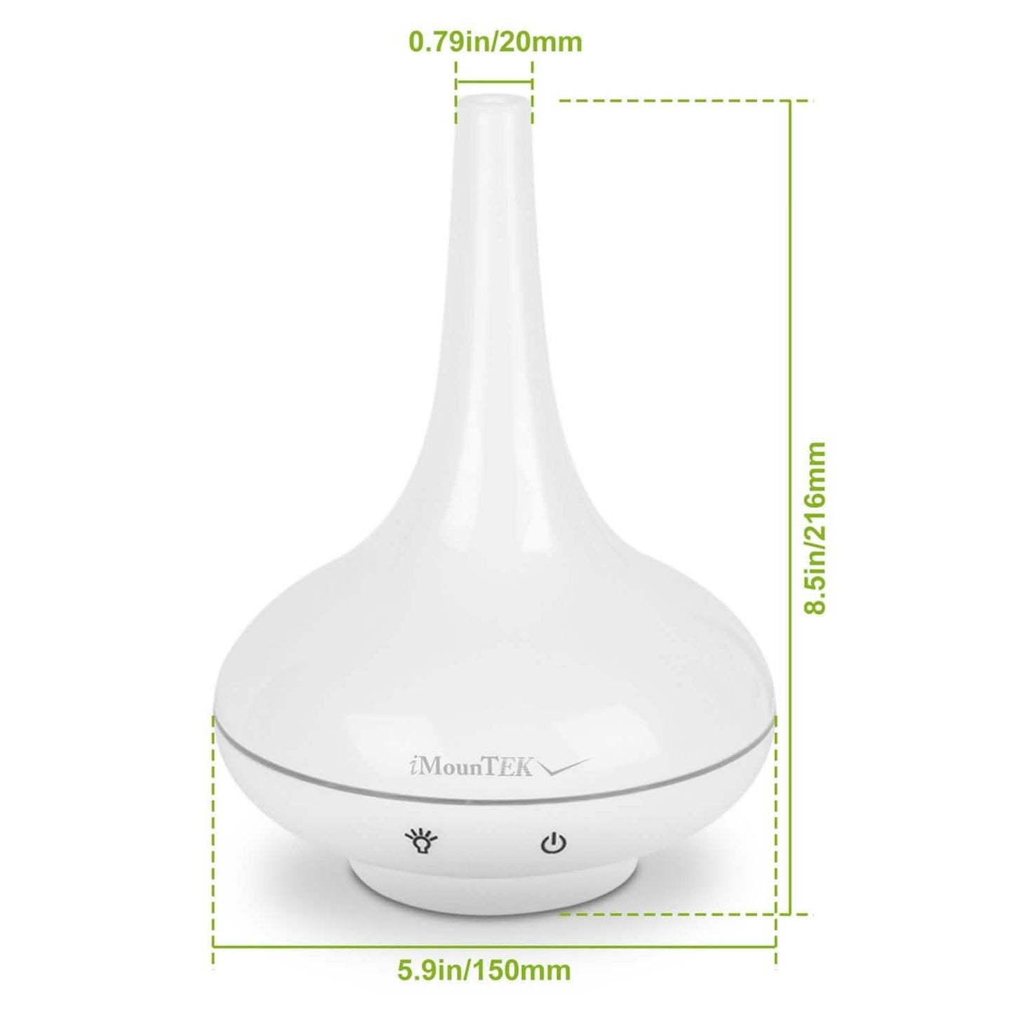 200ml Cool Mist Humidifier Ultrasonic Aroma Essential Health & Wellness - Tophatter Daily Deals