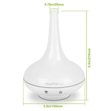 200ml Cool Mist Humidifier Ultrasonic Aroma Essential Health & Wellness - Tophatter Daily Deals