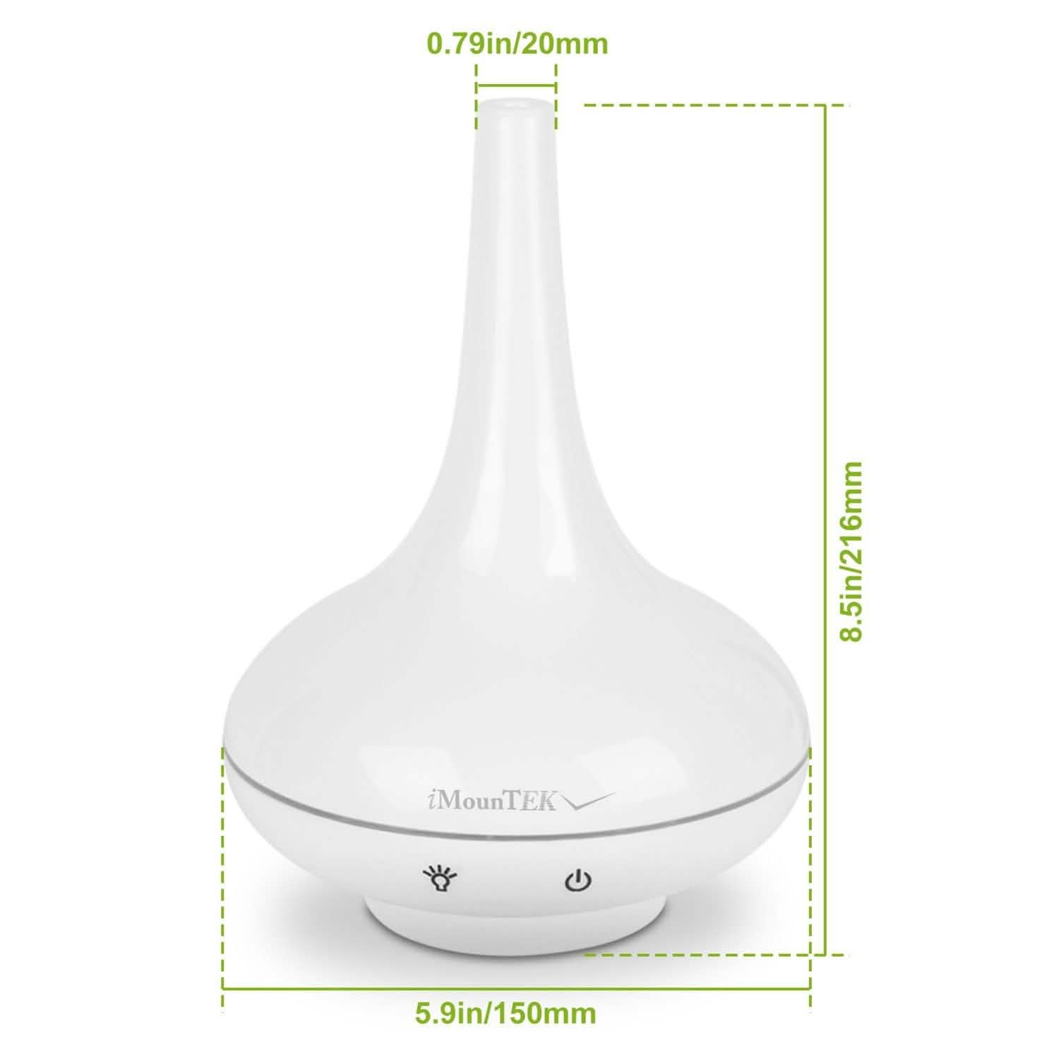 200ml Cool Mist Humidifier Ultrasonic Aroma Essential Health & Wellness - Tophatter Daily Deals
