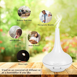 200ml Cool Mist Humidifier Ultrasonic Aroma Essential Health & Wellness - Tophatter Daily Deals