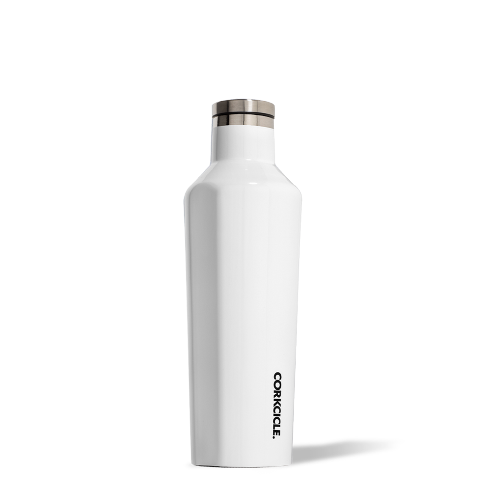 Classic Canteen by CORKCICLE. Gloss White 16oz Canteen - Tophatter Daily Deals