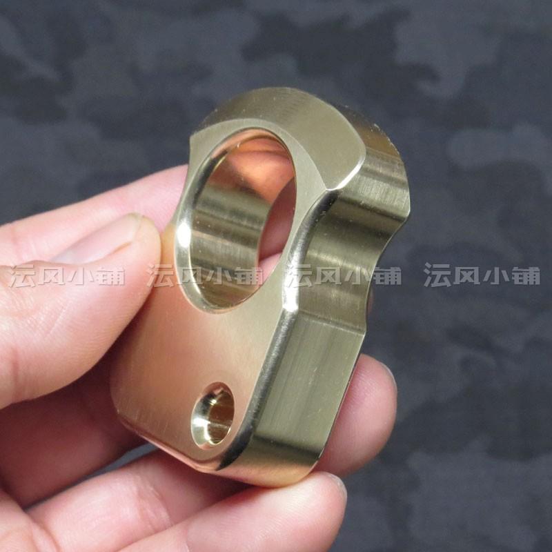 2022 Type 1000 Non Lethal Real Brass Knuckles Ring Brass Knuckles - Tophatter Daily Deals
