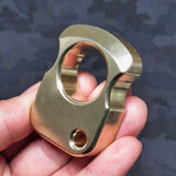 2022 Type 1000 Non Lethal Real Brass Knuckles Ring Brass Knuckles - Tophatter Daily Deals