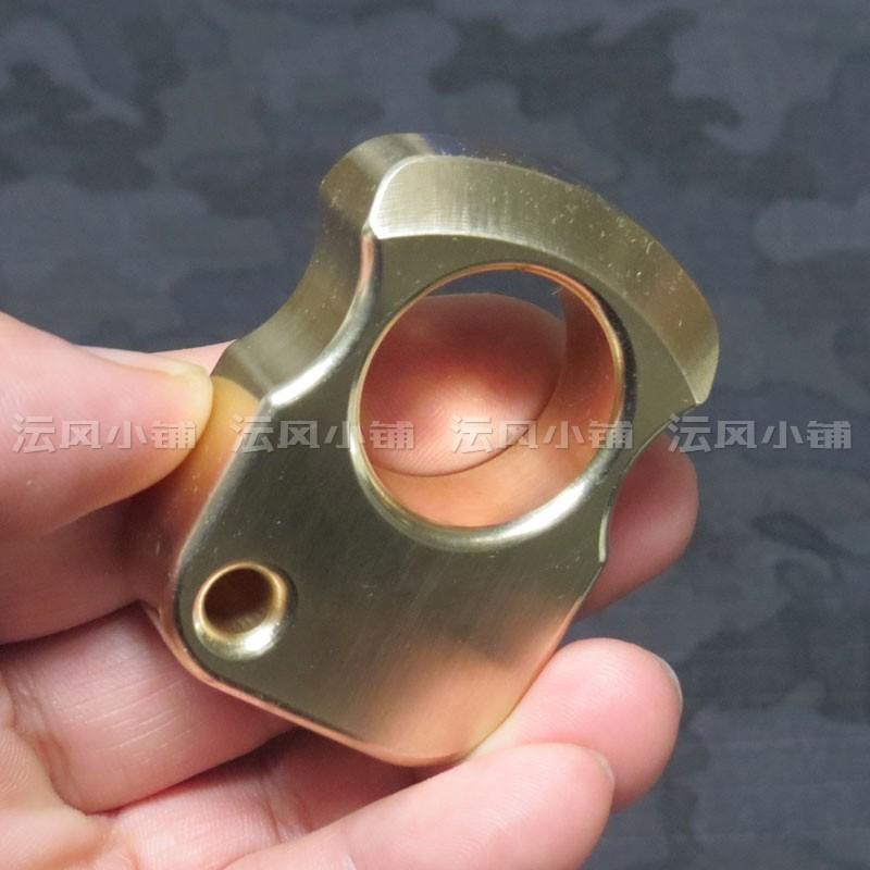 2022 Type 1000 Non Lethal Real Brass Knuckles Ring Brass Knuckles - Tophatter Daily Deals