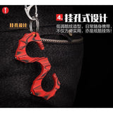 2019 Ultra-light G10 Material Seahorse Three Finger Spiked Brass Knuckles Brass Knuckles - Tophatter Daily Deals