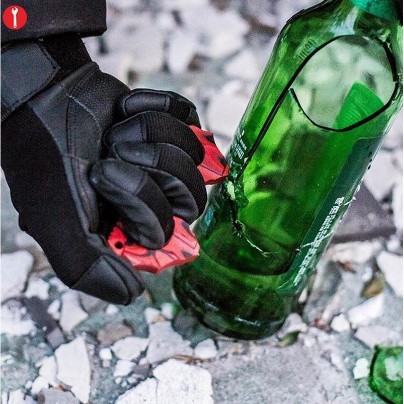 2019 Ultra-light G10 Material Seahorse Three Finger Spiked Brass Knuckles Brass Knuckles - Tophatter Daily Deals