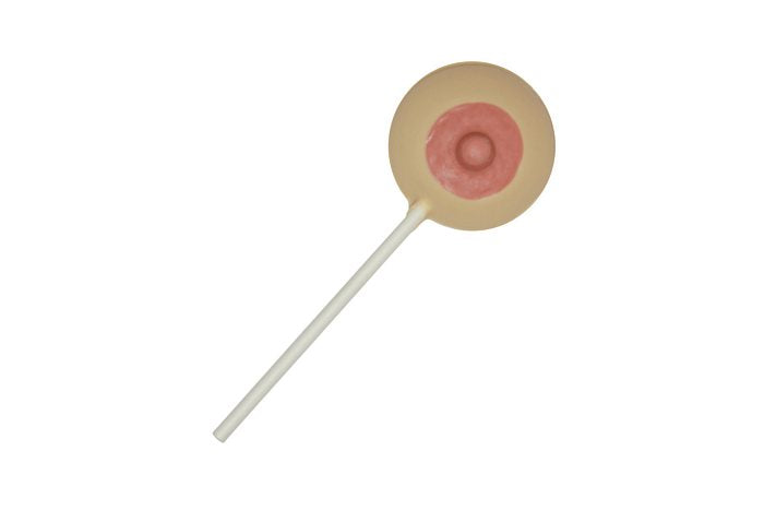 Single Boob Lollipop Butterscotch Small Candy - Tophatter Daily Deals
