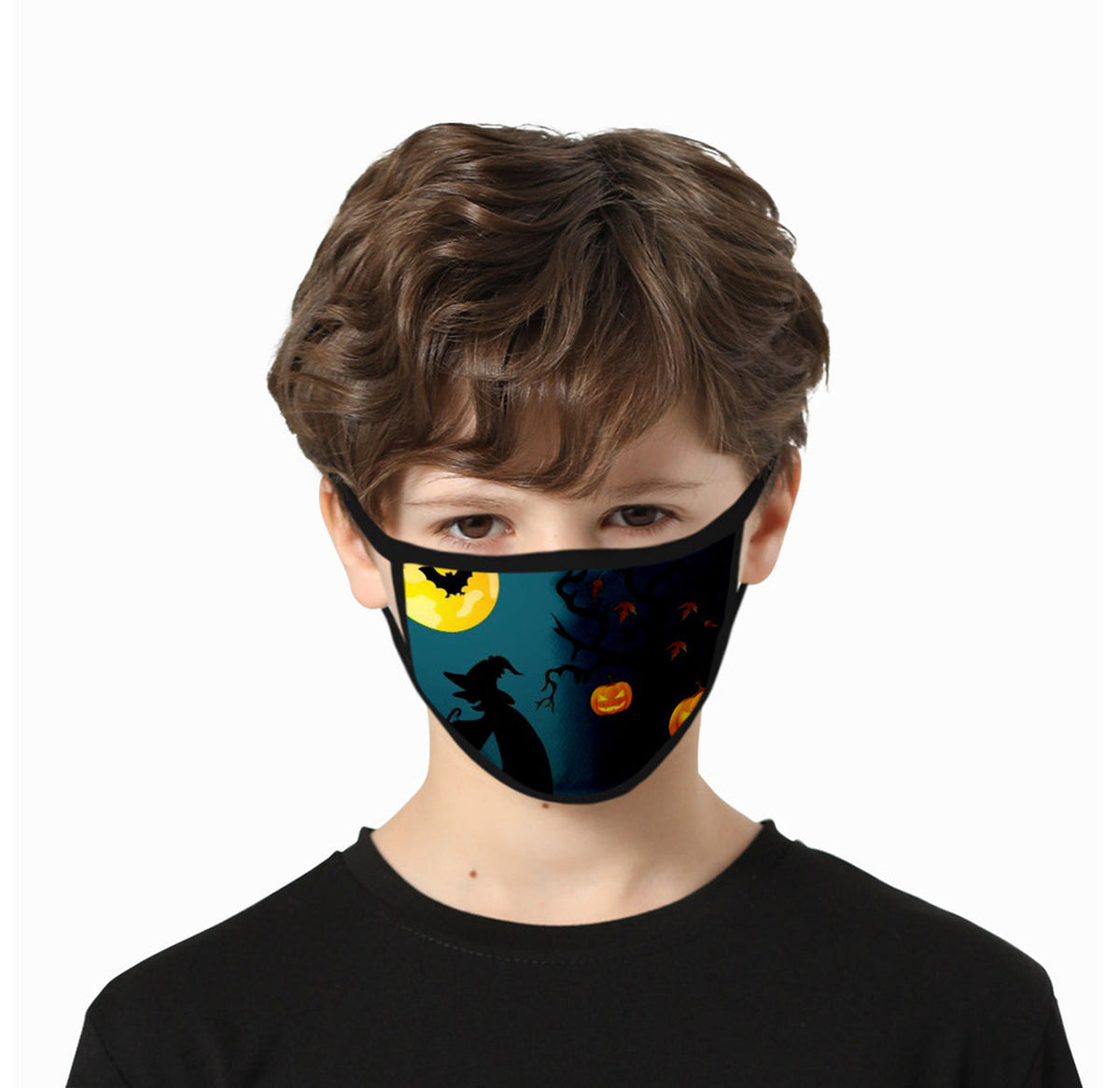 6-Pack Kids' Halloween-Themed Reusable Face Mask Health & Wellness - Tophatter Daily Deals