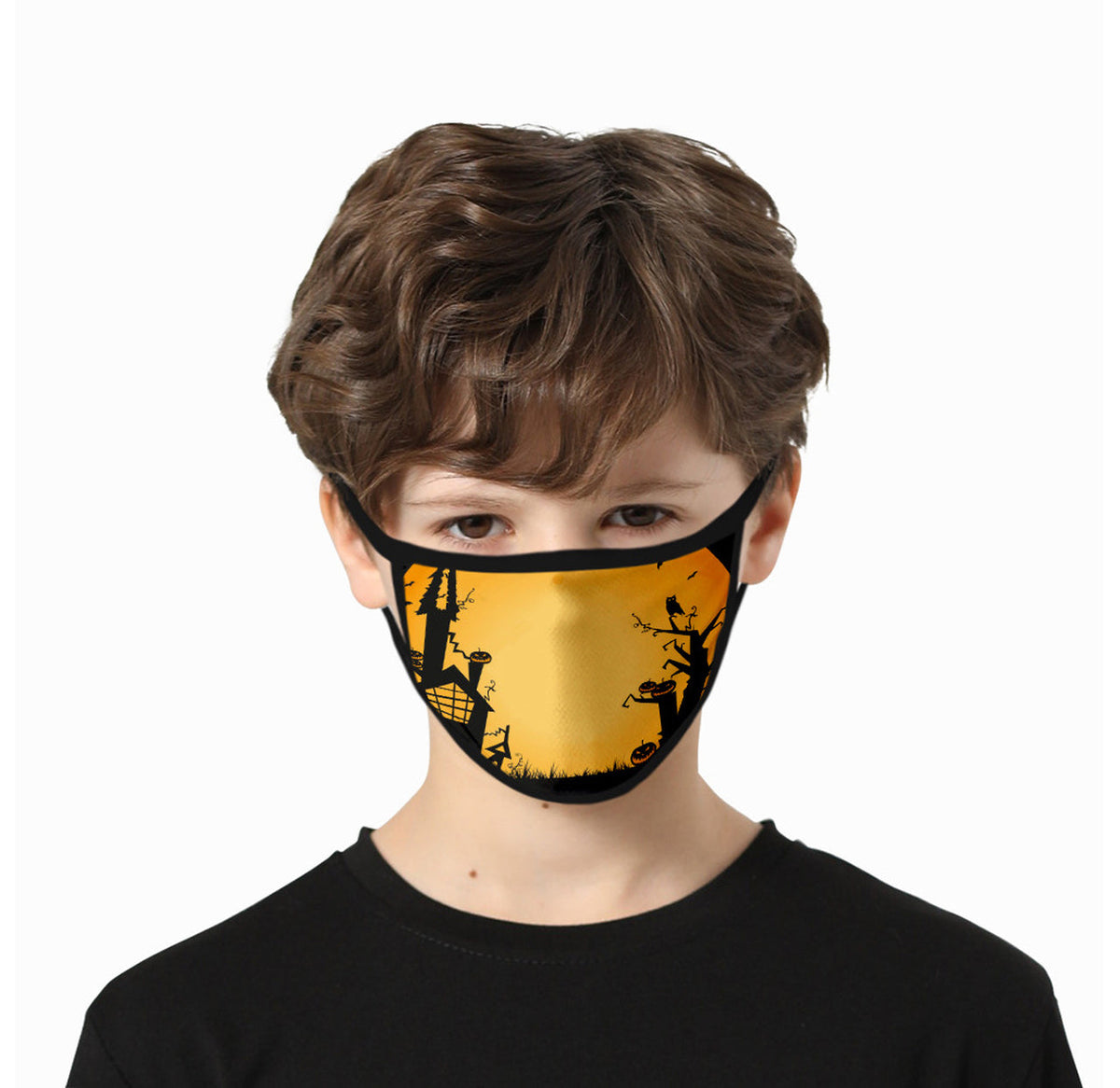 6-Pack Kids' Halloween-Themed Reusable Face Mask Health & Wellness - Tophatter Daily Deals