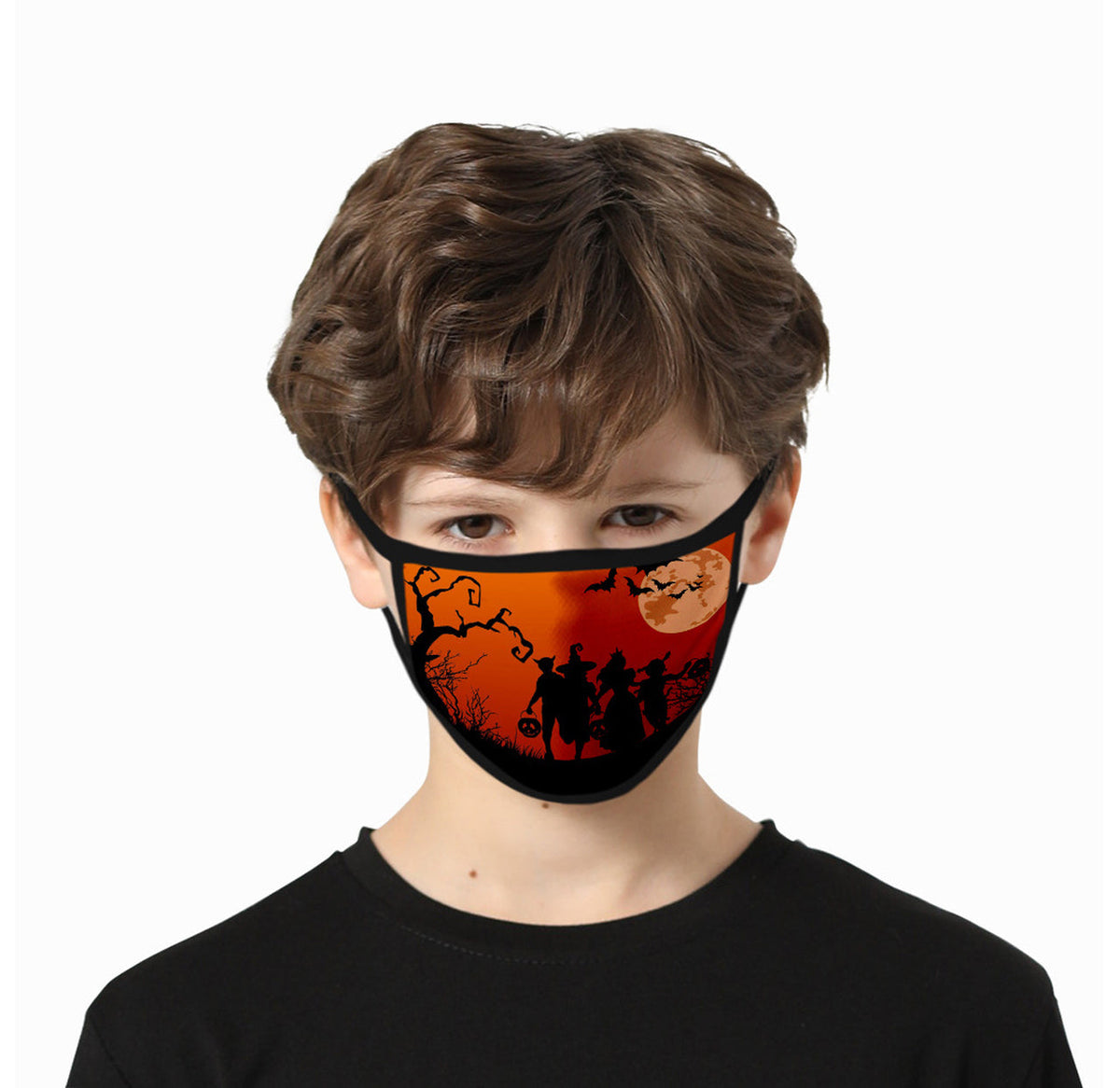 6-Pack Kids' Halloween-Themed Reusable Face Mask Health & Wellness - Tophatter Daily Deals