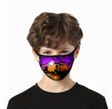 6-Pack Kids' Halloween-Themed Reusable Face Mask Health & Wellness - Tophatter Daily Deals