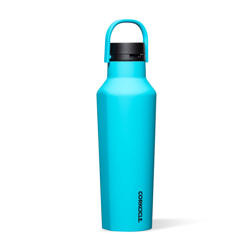 Series A Sport Canteen by CORKCICLE. Capri Blue 20oz Canteen - Tophatter Daily Deals