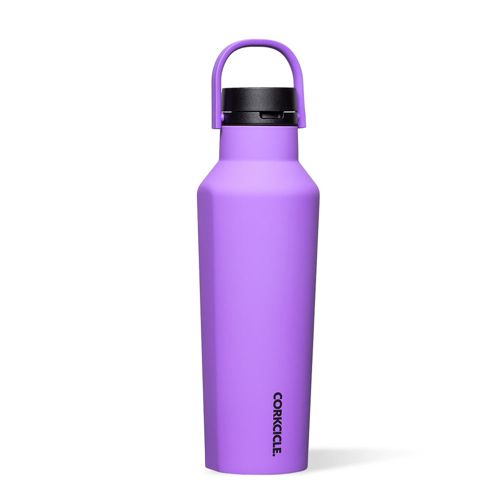 Series A Sport Canteen by CORKCICLE. Varsity Purple 20oz Canteen - Tophatter Daily Deals