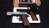 FULL METAL M1911 Style Airsoft Pistol w/ Extra Storage 42 rds - Silver ALL Black Airsoft-SpringPistol - Tophatter Daily Deals